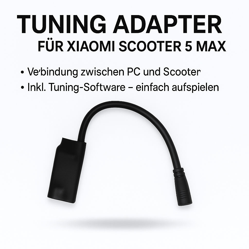 Xiaomi Electric Scooter Mi 5 Max – Flashing/Tuning Adapter
