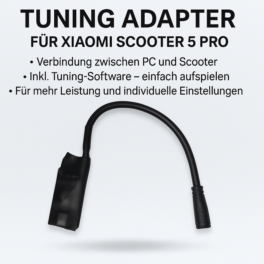 Xiaomi Electric Scooter Mi 5 Pro – Flashing/Tuning Adapter