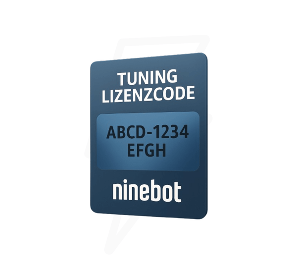 NINEBOT TUNING LIZENZ-CODE FREISCHALTUNG G30D /G30D Max / G30D II / G2D / G2D Max / F2 / F2 Plus / F2 Pro